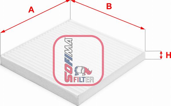 Sofima S 3384 C - Filtr, daxili hava furqanavto.az