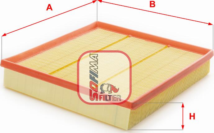 Sofima S 3332 A - Hava filtri furqanavto.az