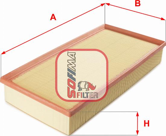 Sofima S 3329 A - Hava filtri furqanavto.az