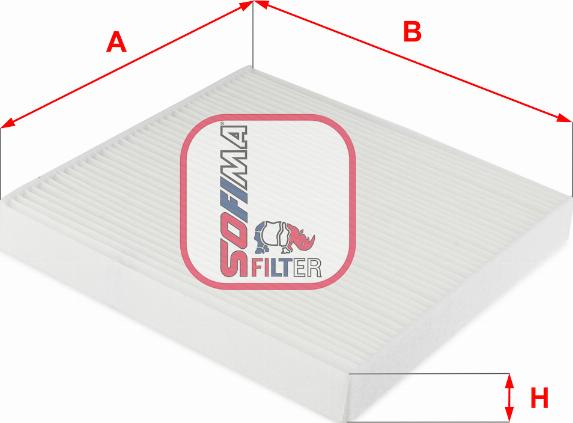 Sofima S 3246 C - Filtr, daxili hava furqanavto.az