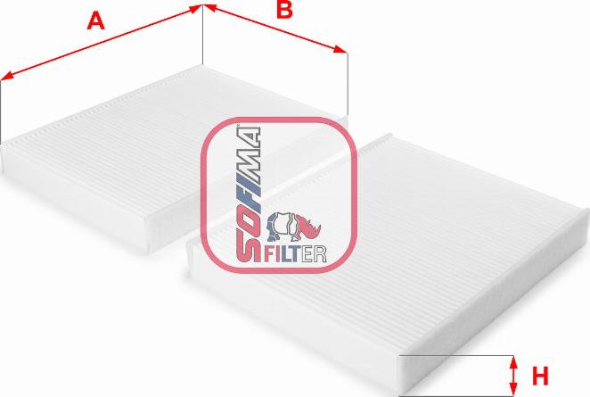 Sofima S 3229 C - Filtr, daxili hava furqanavto.az