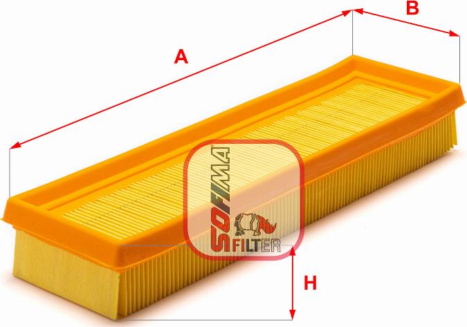 Sofima S 2640 A - Hava filtri furqanavto.az