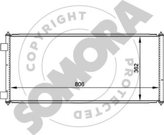 Somora 094460 - Kondenser, kondisioner furqanavto.az