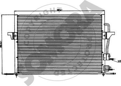 Somora 095160 - Kondenser, kondisioner furqanavto.az