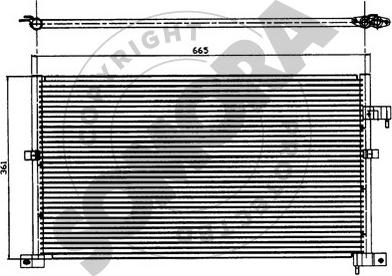 Somora 095260 - Kondenser, kondisioner furqanavto.az