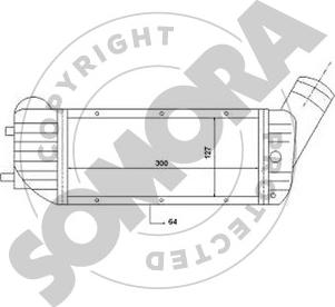 Somora 051245A - Intercooler, şarj cihazı furqanavto.az