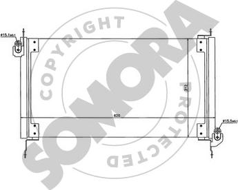 Somora 087060 - Kondenser, kondisioner furqanavto.az