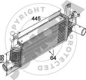 Somora 196245 - Intercooler, şarj cihazı furqanavto.az