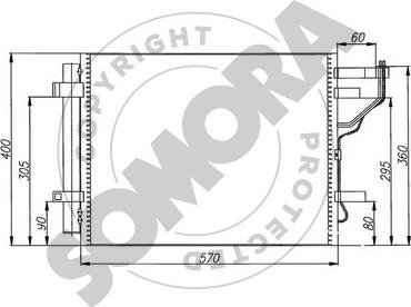 Somora 112160 - Kondenser, kondisioner furqanavto.az