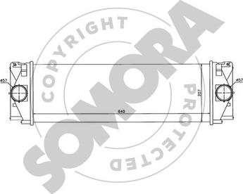 Somora 172345 - Intercooler, şarj cihazı furqanavto.az