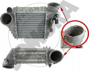 Somora 350945B - Intercooler, şarj cihazı furqanavto.az