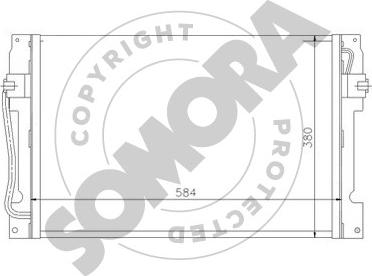 Somora 363260 - Kondenser, kondisioner furqanavto.az