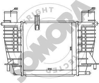 Somora 241145 - Intercooler, şarj cihazı furqanavto.az