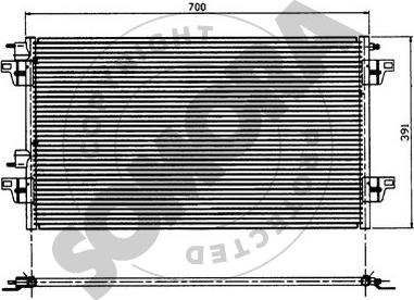 Somora 242260 - Kondenser, kondisioner furqanavto.az