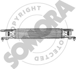 Somora 212645A - Intercooler, şarj cihazı furqanavto.az