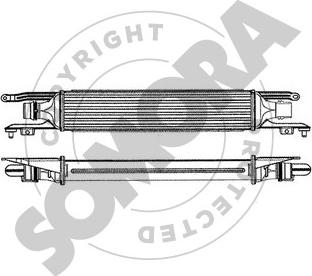 Somora 212645 - Intercooler, şarj cihazı furqanavto.az