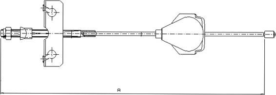 SONOVA CM04750 - Kabel, dayanacaq əyləci furqanavto.az