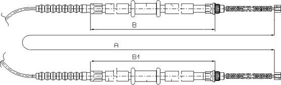 SONOVA CM03240 - Kabel, dayanacaq əyləci furqanavto.az