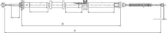 SONOVA CM02500 - Kabel, dayanacaq əyləci furqanavto.az