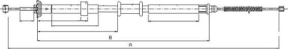 SONOVA CM07810 - Kabel, dayanacaq əyləci furqanavto.az