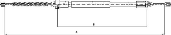 SONOVA CM14780 - Kabel, dayanacaq əyləci furqanavto.az