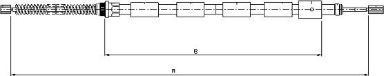 SONOVA CM13170 - Kabel, dayanacaq əyləci furqanavto.az