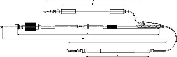 SONOVA CM21540 - Kabel, dayanacaq əyləci furqanavto.az