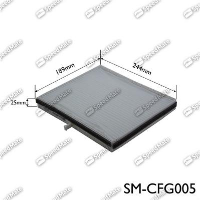 SpeedMate SM-CFG005 - Filtr, daxili hava furqanavto.az