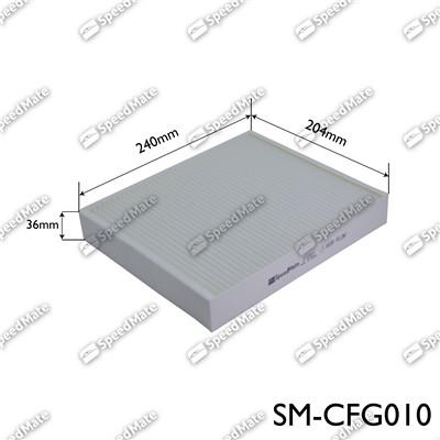 SpeedMate SM-CFG010 - Filtr, daxili hava furqanavto.az
