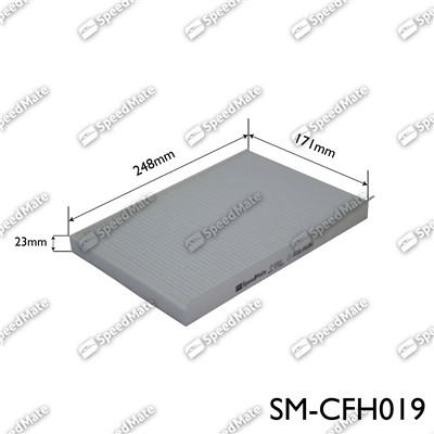 SpeedMate SM-CFH019 - Filtr, daxili hava furqanavto.az