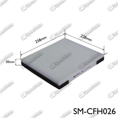 SpeedMate SM-CFH026 - Filtr, daxili hava furqanavto.az