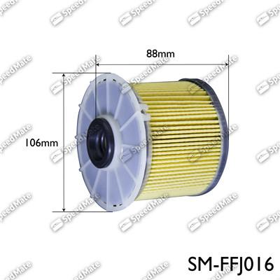 SpeedMate SM-FFJ016 - Yağ filtri furqanavto.az