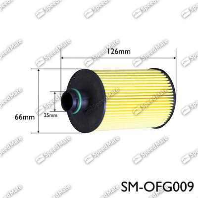 SpeedMate SM-OFG009 - Yağ filtri furqanavto.az