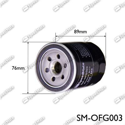 SpeedMate SM-OFG003 - Yağ filtri furqanavto.az