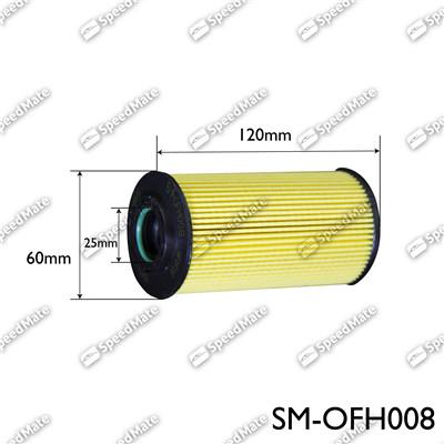 SpeedMate SM-OFH008 - Yağ filtri furqanavto.az
