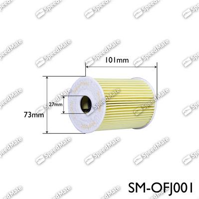 SpeedMate SM-OFJ001 - Yağ filtri furqanavto.az