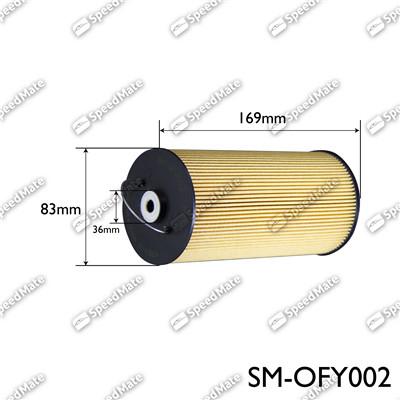 SpeedMate SM-OFY002 - Yağ filtri furqanavto.az