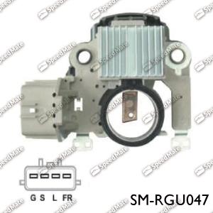 SpeedMate SM-RGU047 - Gərginlik tənzimləyicisi, alternator furqanavto.az