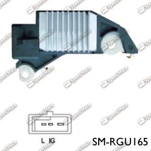SpeedMate SM-RGU165 - Gərginlik tənzimləyicisi, alternator furqanavto.az