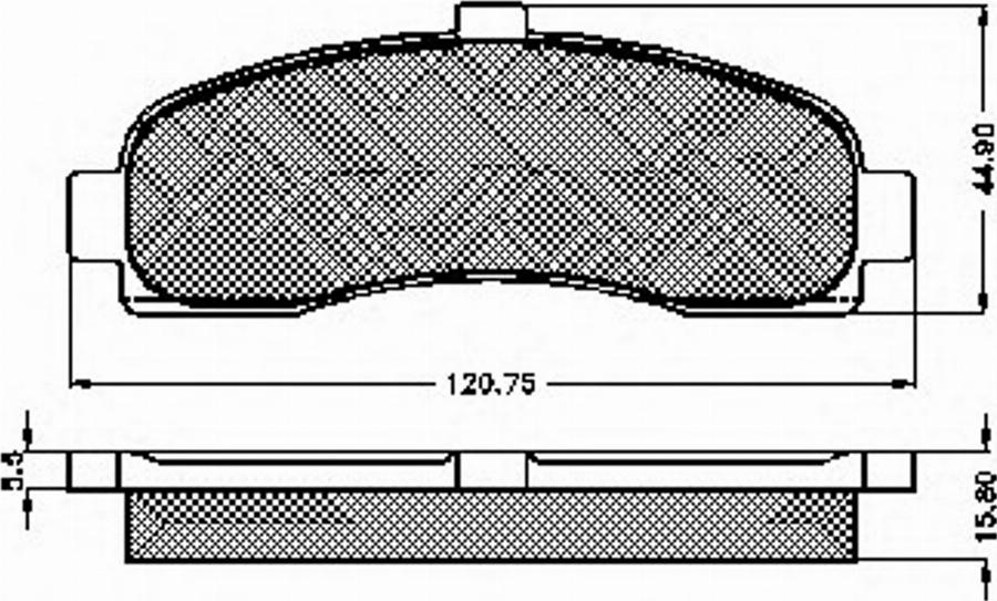 Spidan 31867 - Əyləc altlığı dəsti, əyləc diski furqanavto.az