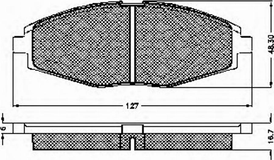 Spidan 32344 - Əyləc altlığı dəsti, əyləc diski furqanavto.az