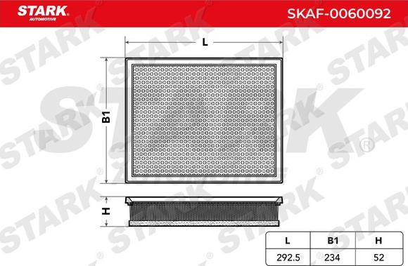 Stark SKAF-0060092 - Hava filtri furqanavto.az