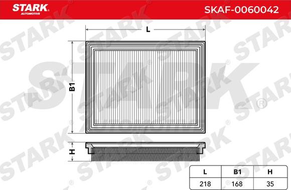 Stark SKAF-0060042 - Hava filtri furqanavto.az