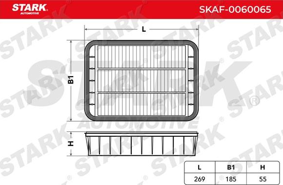 Stark SKAF-0060065 - Hava filtri furqanavto.az