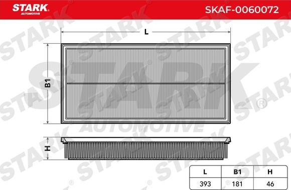 Stark SKAF-0060072 - Hava filtri furqanavto.az