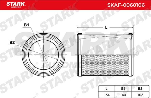 Stark SKAF-0060106 - Hava filtri furqanavto.az