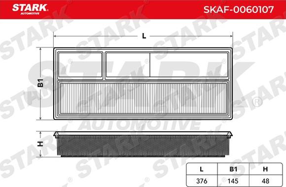 Stark SKAF-0060107 - Hava filtri furqanavto.az