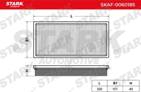 Stark SKAF-0060185 - Hava filtri furqanavto.az