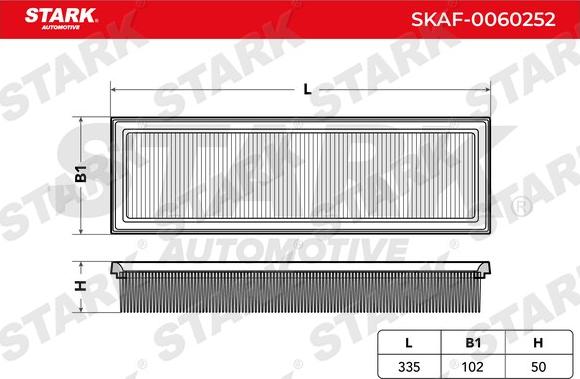 Stark SKAF-0060252 - Hava filtri furqanavto.az