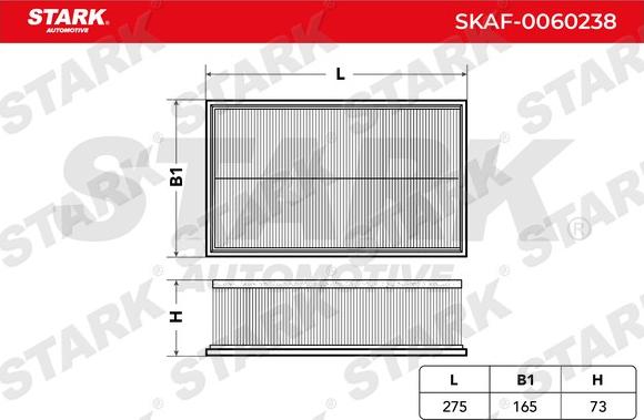 Stark SKAF-0060238 - Hava filtri furqanavto.az